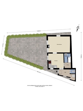Floorplan - Akkerstraat 2, 5298 CN Liempde